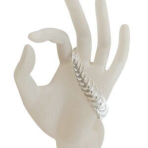 Sterling Silver Filigree Bracelet - 7" / 8.8gms